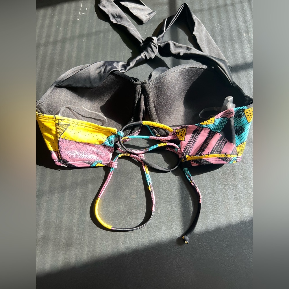 The Nightmare Before Christmas Sally Swimsuit Top Bikini - Picture 4 of 6